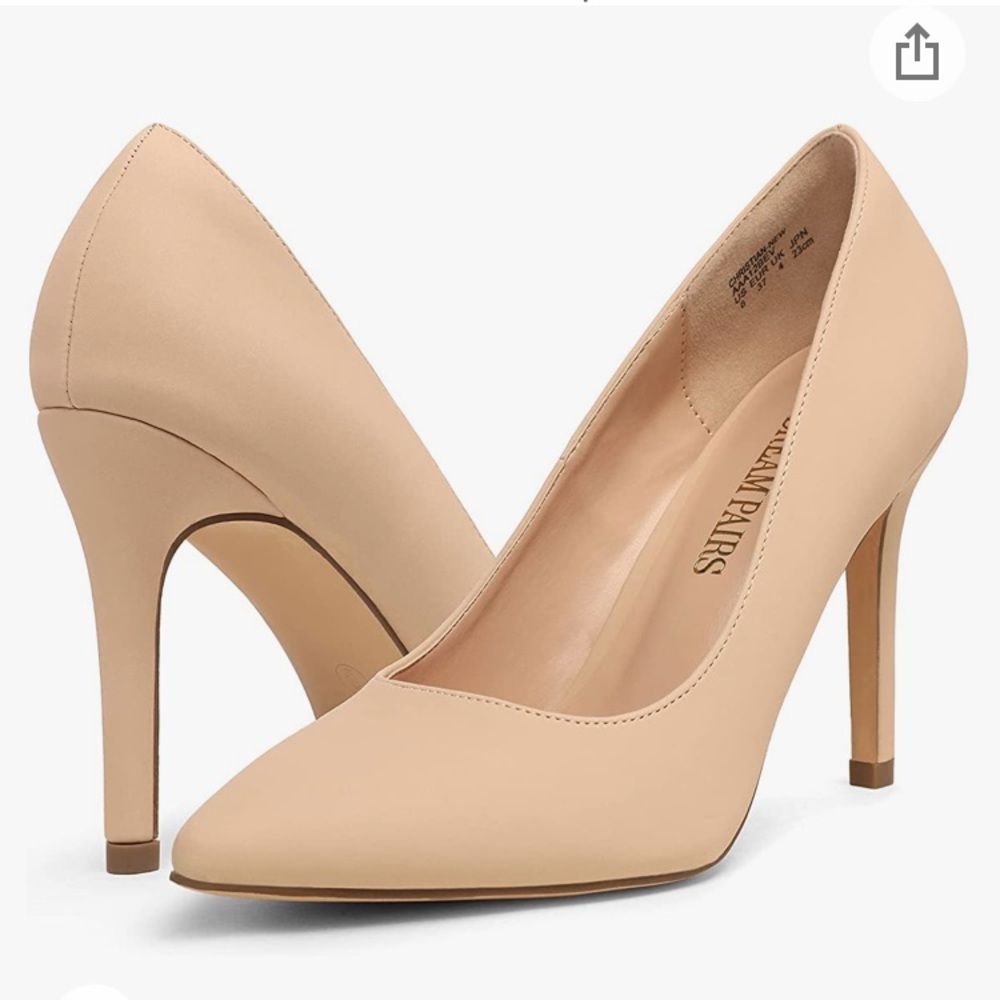 Nude DreamPairs Heels - 7